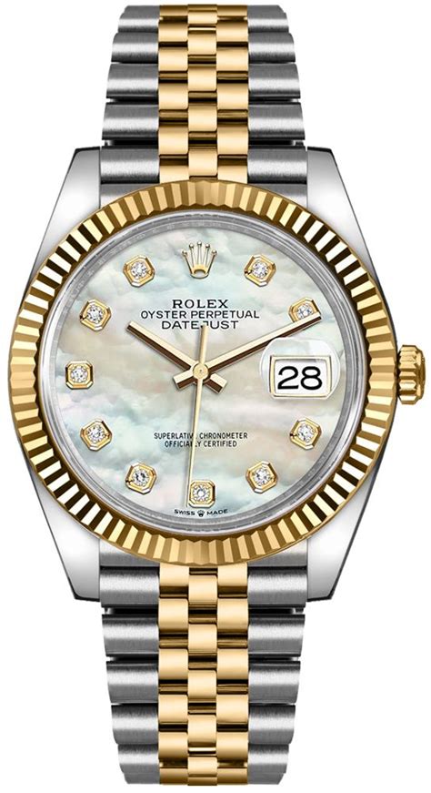 Rolex mother of pearl face